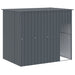 Cușcă câine cu acoperiș antracit 214x153x181 cm oțel galvanizat - WALTI WALTI