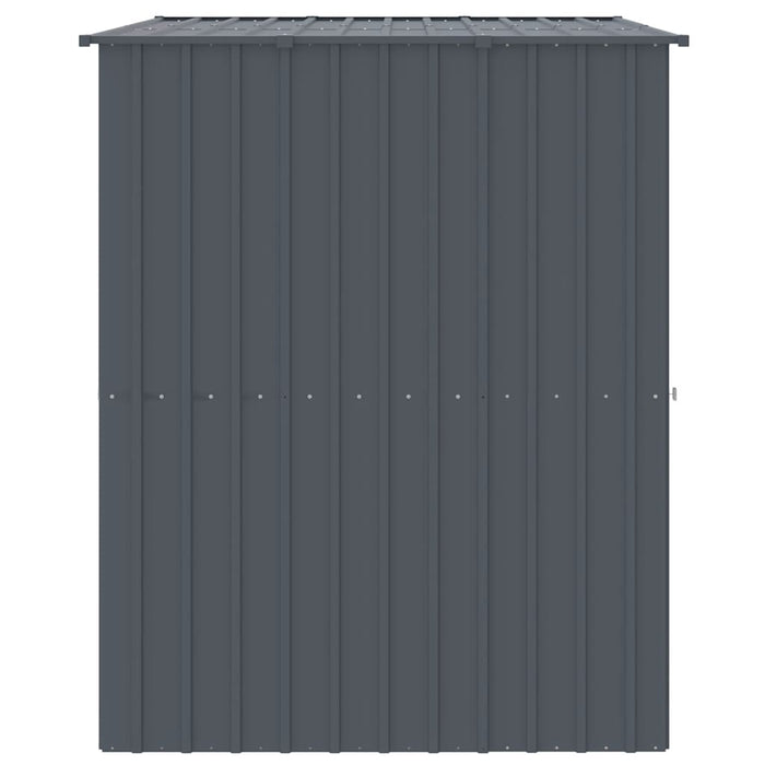 Cușcă câine cu acoperiș antracit 214x153x181 cm oțel galvanizat - WALTI WALTI