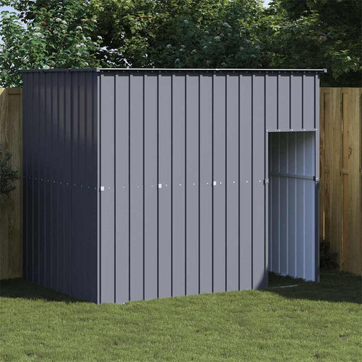 Cușcă câine cu acoperiș antracit 214x153x181 cm oțel galvanizat - WALTI WALTI