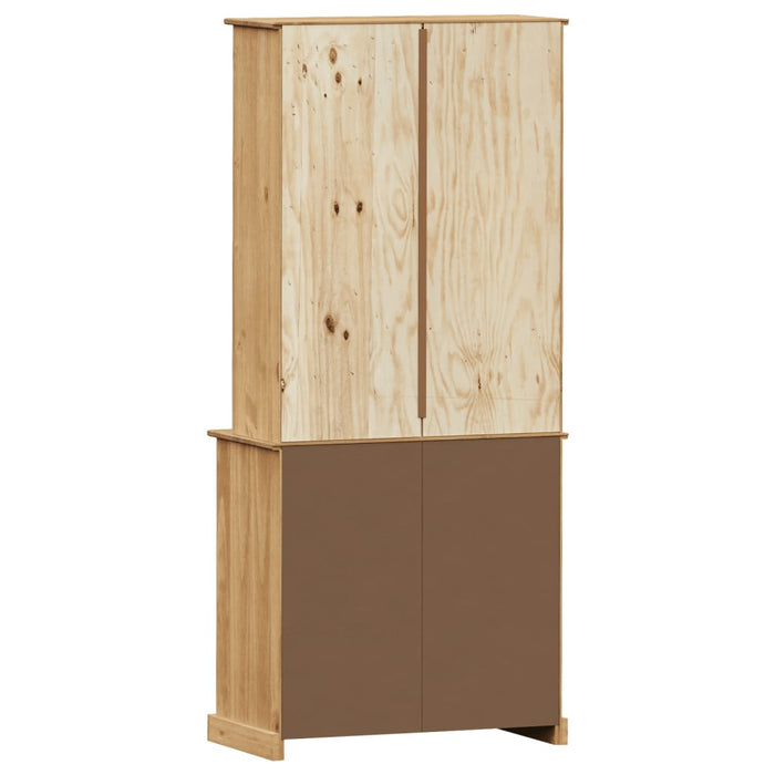 Dulap înalt VIGO, 78x40x175 cm, lemn masiv de pin - WALTI WALTI