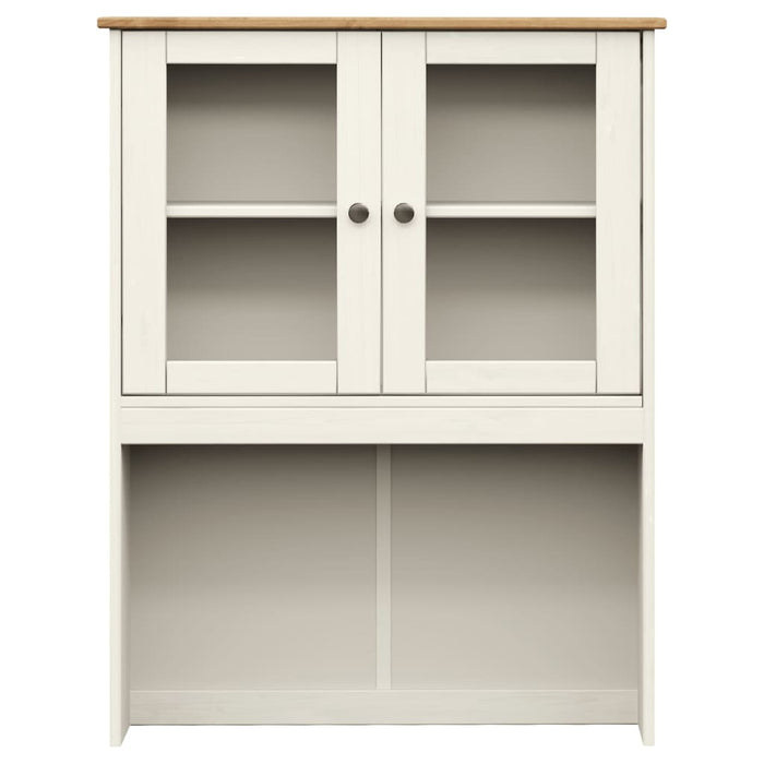 Dulap înalt VIGO, alb, 78x40x175 cm, lemn masiv de pin - WALTI WALTI