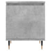 Noptiere, 2 buc., gri beton, 40x30x50 cm, lemn compozit - WALTI WALTI