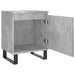 Noptiere, 2 buc., gri beton, 40x30x50 cm, lemn compozit - WALTI WALTI