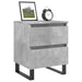 Noptiere, 2 buc., gri beton, 40x35x50 cm, lemn compozit - WALTI WALTI