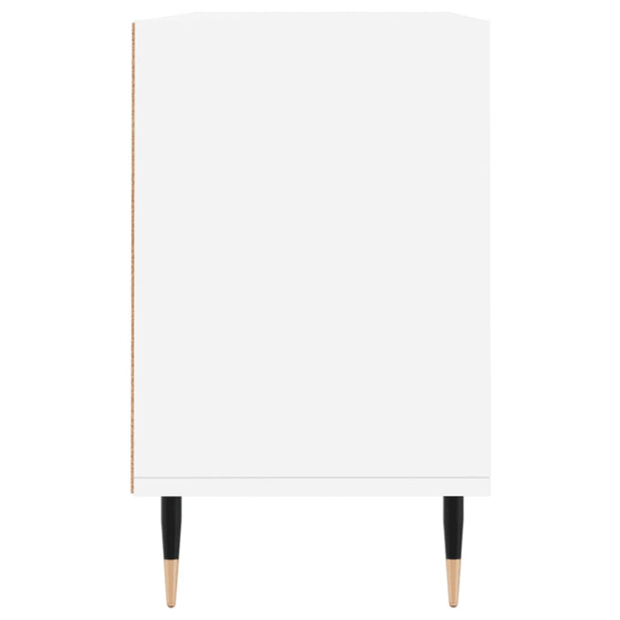 Comodă TV, alb, 103,5x30x50 cm, lemn compozit - WALTI WALTI