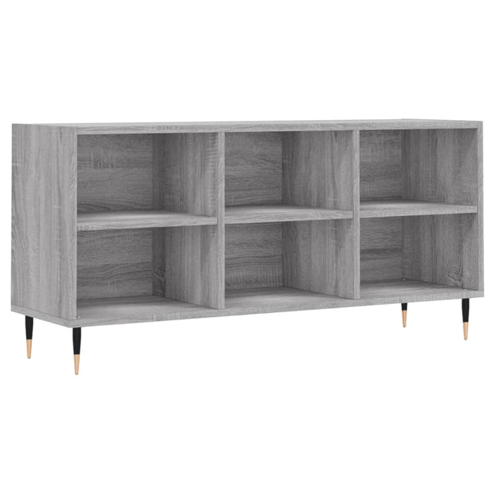 Comodă TV, gri sonoma, 103,5x30x50 cm, lemn compozit - WALTI WALTI
