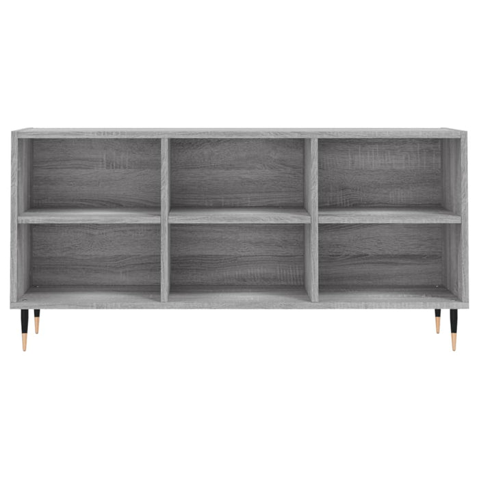 Comodă TV, gri sonoma, 103,5x30x50 cm, lemn compozit - WALTI WALTI