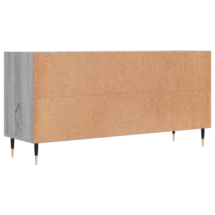Comodă TV, gri sonoma, 103,5x30x50 cm, lemn compozit - WALTI WALTI