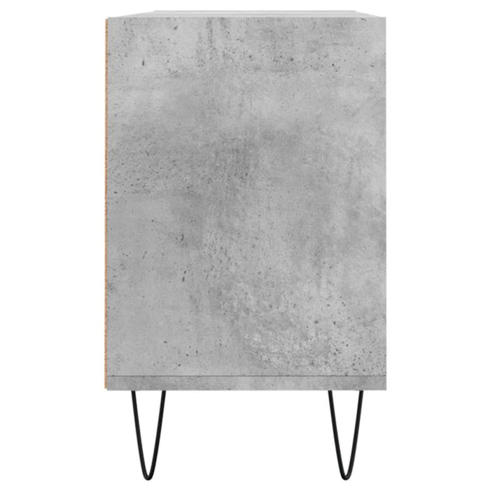 Comodă TV, gri beton, 103,5x30x50 cm, lemn compozit - WALTI WALTI