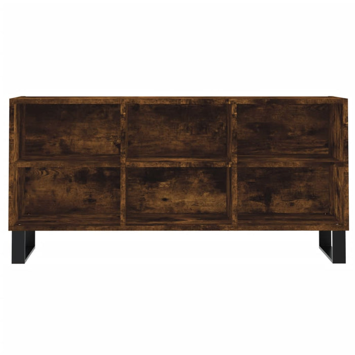 Comodă TV, stejar fumuriu, 103,5x30x50 cm, lemn compozit - WALTI WALTI
