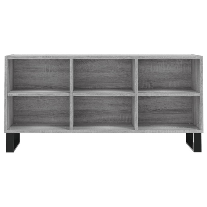 Comodă TV, gri sonoma, 103,5x30x50 cm, lemn compozit - WALTI WALTI