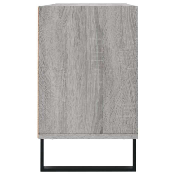 Comodă TV, gri sonoma, 103,5x30x50 cm, lemn compozit - WALTI WALTI