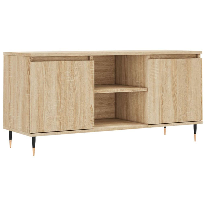 Comodă TV, stejar sonoma, 104x35x50 cm, lemn compozit - WALTI WALTI