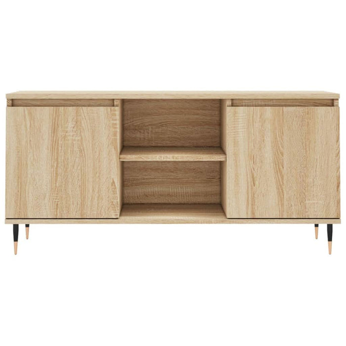 Comodă TV, stejar sonoma, 104x35x50 cm, lemn compozit - WALTI WALTI