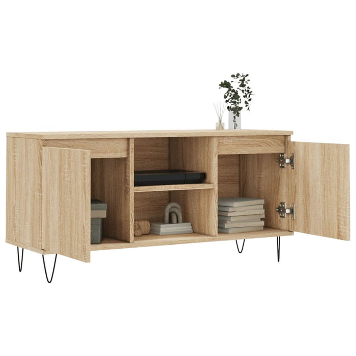 Comodă TV, stejar sonoma, 104x35x50 cm, lemn compozit - WALTI WALTI
