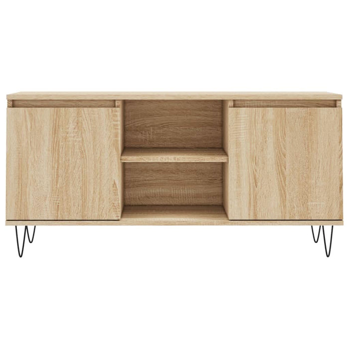Comodă TV, stejar sonoma, 104x35x50 cm, lemn compozit - WALTI WALTI