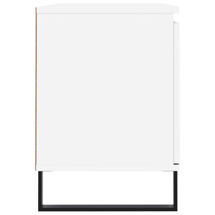 Comodă TV, alb, 104x35x50 cm, lemn compozit - WALTI WALTI