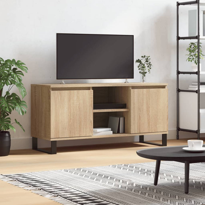 Comodă TV, stejar sonoma, 104x35x50 cm, lemn compozit - WALTI WALTI