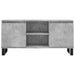 Comodă TV, gri beton, 104x35x50 cm, lemn compozit - WALTI WALTI