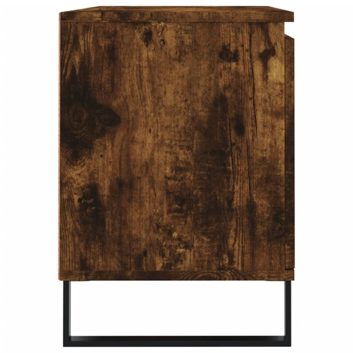 Comodă TV, stejar fumuriu, 104x35x50 cm, lemn compozit - WALTI WALTI
