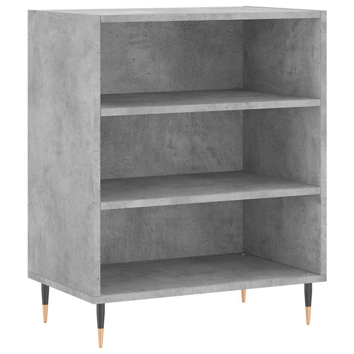 Servantă, gri beton, 57x35x70 cm, lemn compozit - WALTI WALTI