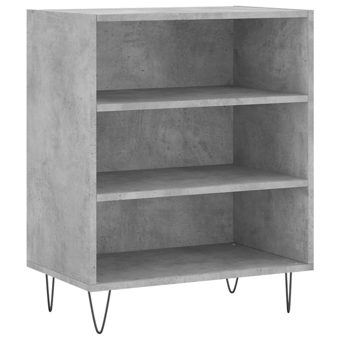 Servantă, gri beton, 57x35x70 cm, lemn compozit WALTI