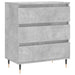 Servantă, gri beton, 60x35x70 cm, lemn prelucrat - WALTI WALTI