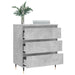 Servantă, gri beton, 60x35x70 cm, lemn prelucrat - WALTI WALTI