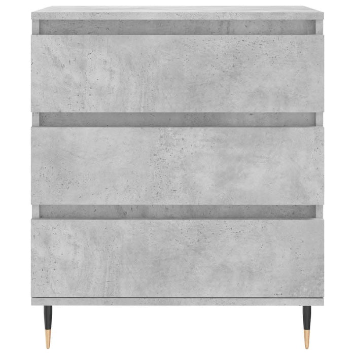 Servantă, gri beton, 60x35x70 cm, lemn prelucrat - WALTI WALTI