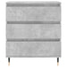 Servantă, gri beton, 60x35x70 cm, lemn prelucrat - WALTI WALTI