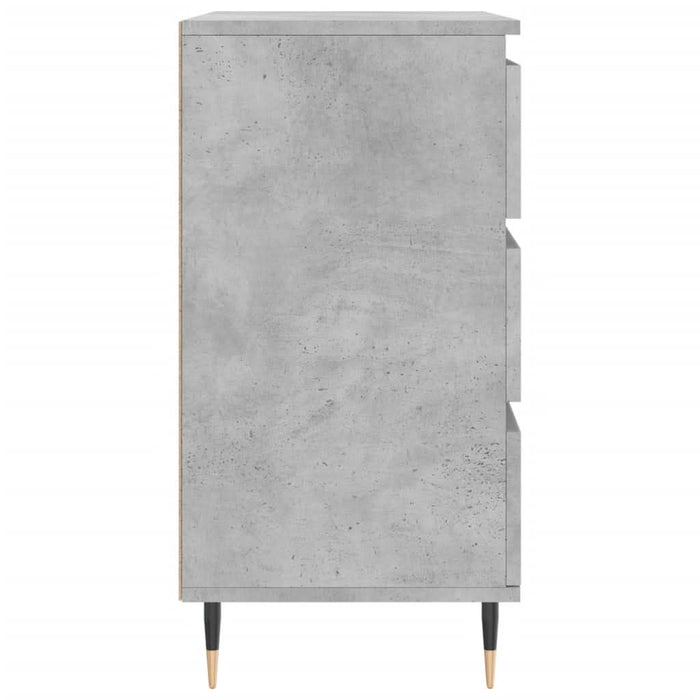 Servantă, gri beton, 60x35x70 cm, lemn prelucrat - WALTI WALTI
