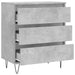 Servantă, gri beton, 60x35x70 cm, lemn prelucrat - WALTI WALTI