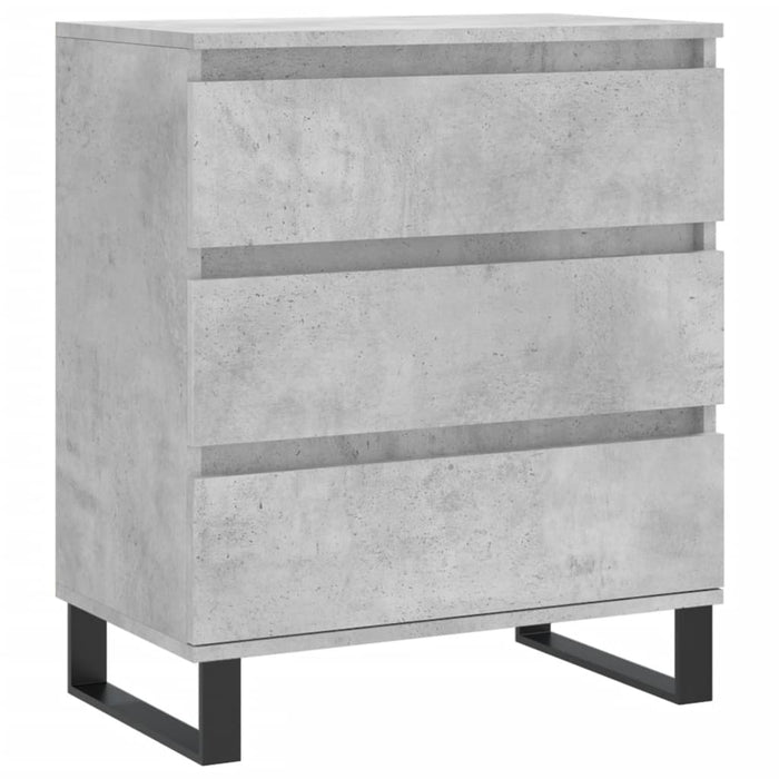 Servantă, gri beton, 60x35x70 cm, lemn prelucrat - WALTI WALTI