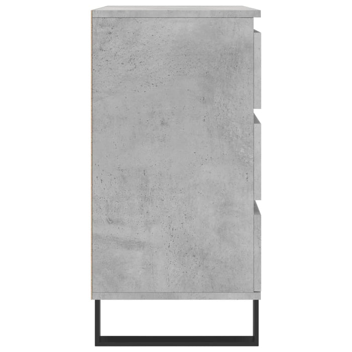 Servantă, gri beton, 60x35x70 cm, lemn prelucrat - WALTI WALTI