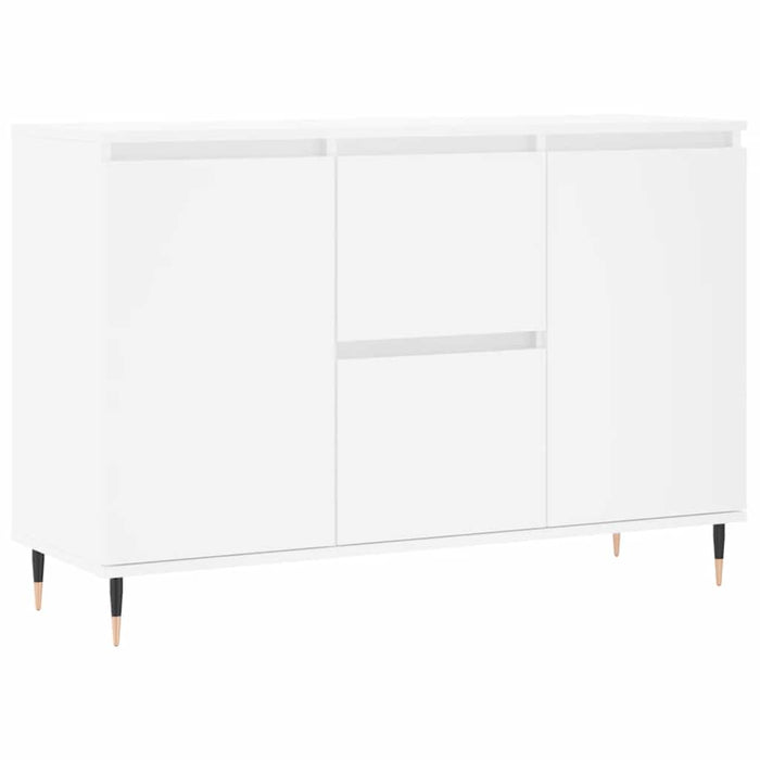 Servantă, alb, 101,5x35x70 cm, lemn prelucrat - WALTI WALTI