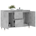 Servantă, gri beton, 104x35x70 cm, lemn prelucrat - WALTI WALTI