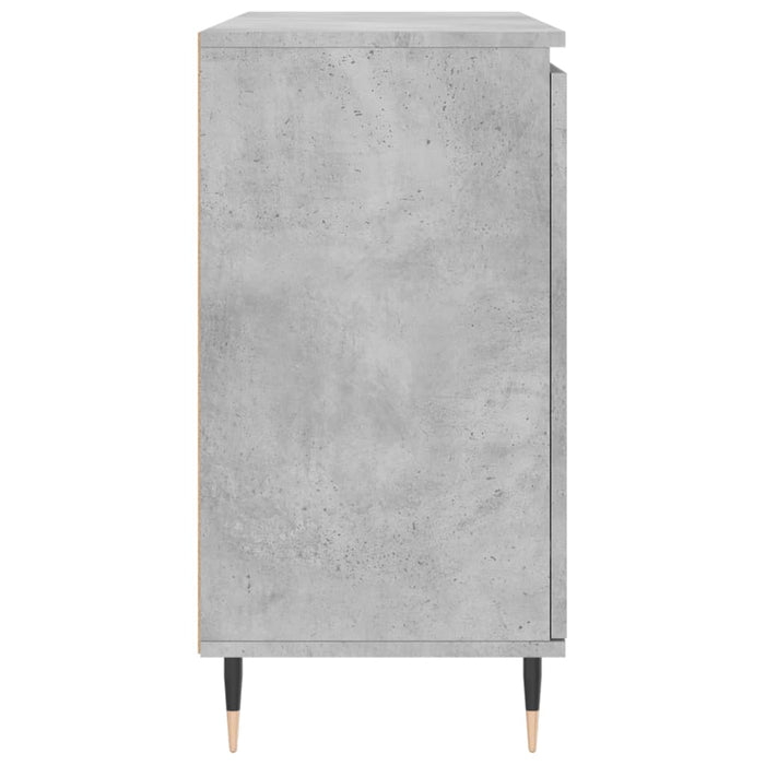 Servantă, gri beton, 104x35x70 cm, lemn prelucrat - WALTI WALTI