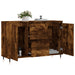 Servantă, stejar fumuriu, 104x35x70 cm, lemn prelucrat - WALTI WALTI