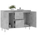 Servantă, gri beton, 104x35x70 cm, lemn prelucrat - WALTI WALTI