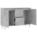 Servantă, gri beton, 104x35x70 cm, lemn prelucrat - WALTI WALTI