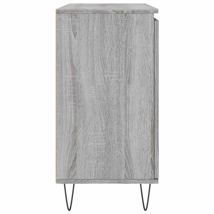 Servantă, gri sonoma, 101,5x35x70 cm, lemn prelucrat - WALTI WALTI