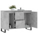 Servantă, gri beton, 104x35x70 cm, lemn prelucrat - WALTI WALTI
