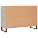 Servantă, gri beton, 104x35x70 cm, lemn prelucrat - WALTI WALTI