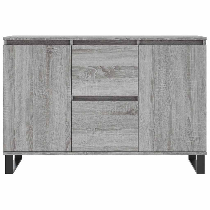 Servantă, gri sonoma, 101,5x35x70 cm, lemn prelucrat - WALTI WALTI