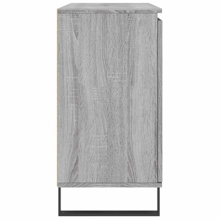 Servantă, gri sonoma, 101,5x35x70 cm, lemn prelucrat - WALTI WALTI