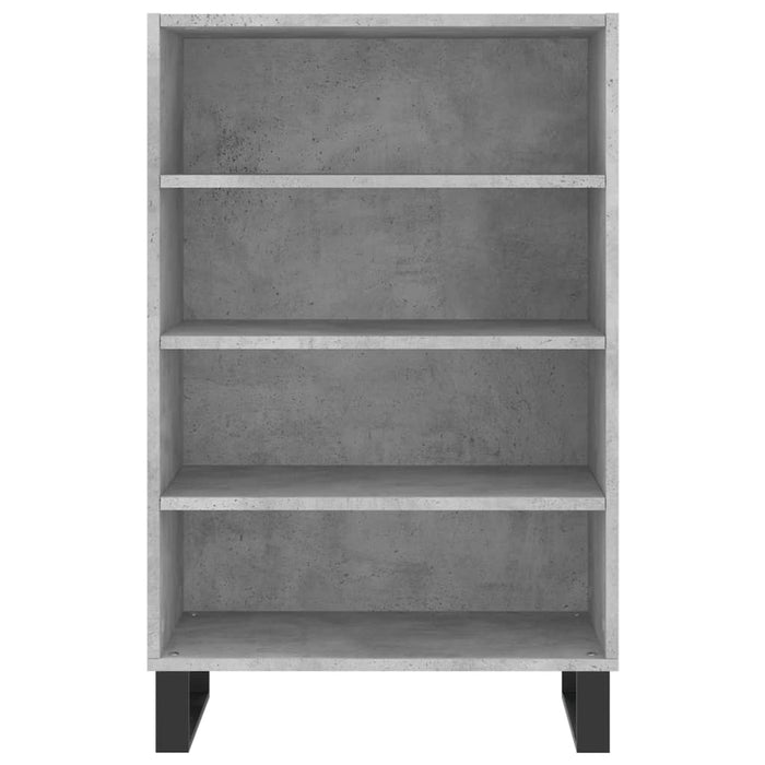Dulap înalt, gri beton, 57x35x90 cm, lemn compozit - WALTI WALTI