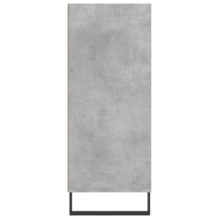 Dulap înalt, gri beton, 57x35x90 cm, lemn compozit - WALTI WALTI