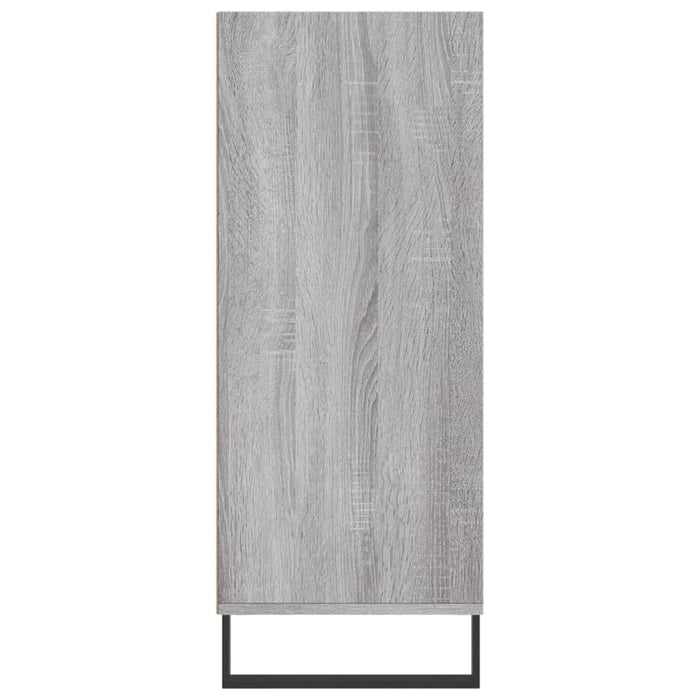 Dulap înalt, gri sonoma, 57x35x90 cm, lemn compozit WALTI