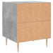 Noptiere, 2 buc., gri beton, 40x35x47,5 cm, lemn compozit - WALTI WALTI