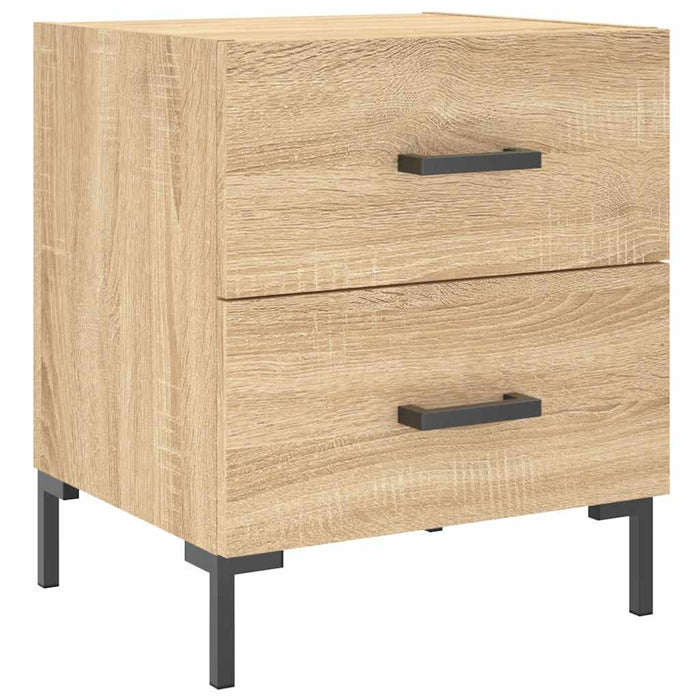 Noptiere, 2 buc., stejar sonoma, 40x35x47,5 cm, lemn compozit - WALTI WALTI